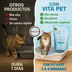 Vita Pet · Sílice de alta pureza (2 kg / 5 L)