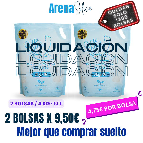 Vita Pet · Pack Básico 2 Bolsas-4 kg./10L.