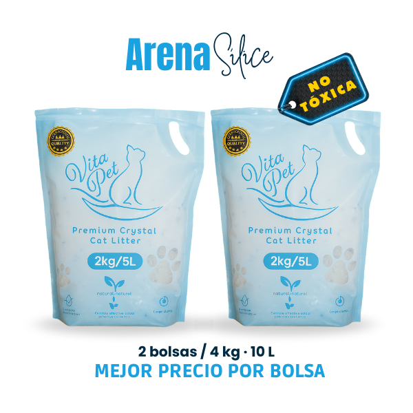 Vita Pet · Pack Básico 2 Bolsas/4 kg.